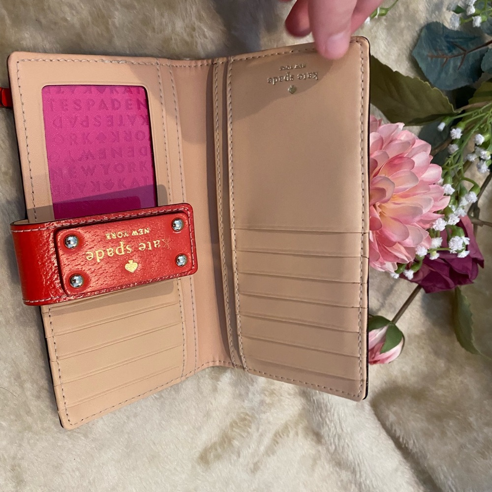 Kate Spade Red Wallet - Picture 3 of 4